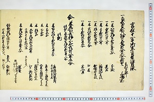 (問屋場0240）享保十一午御年貢皆済目録