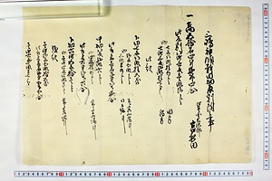 (問屋場0375）三島神領新田畑辰割付之事
