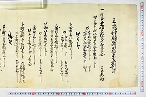 (問屋場0385）三嶋神領新田畑未年割付