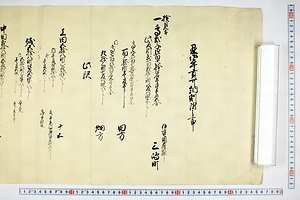(問屋場0528）丑御年貢可納割付之事