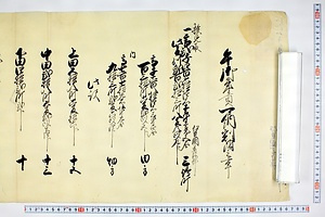 (問屋場0673）午御年貢可納割付之事