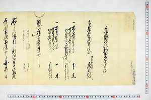 (問屋場0674）三島明神領新田午皆済目録
