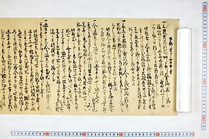 (問屋場1317）御尋に付申上候書付