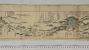 4985 東海道分間絵図