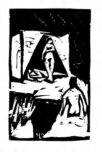 水浴『ブリュッケ展カタログ版画集』より