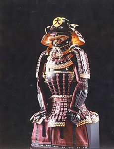 紫糸威最上胴腹巻