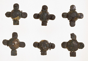 弁財古墳 金銅辻金具