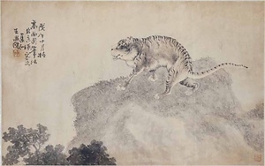 老虎図