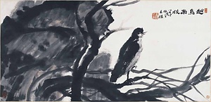越鳥南枝図