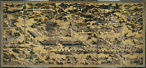 洛中洛外図屏風（二条城）