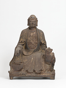 鉄造観音菩薩坐像