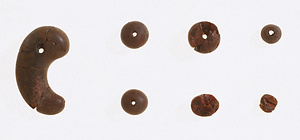 白山藪古墳 琥珀丸玉