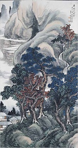 山水図 民国２０年作