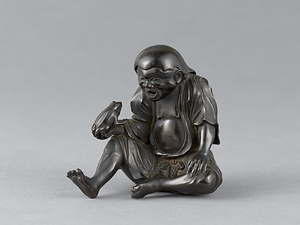 蝦蟇仙人像 