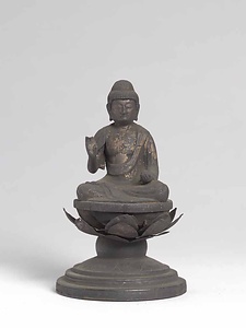 銅造薬師如来坐像