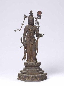 木造日光・月光菩薩立像