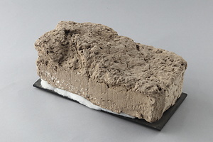 マルカタ南遺跡魚の丘祭殿出土日干しれんが