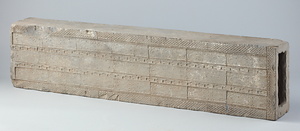 「不死樹と羽人」刻印入り空心塼