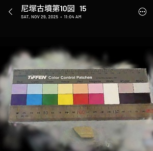 尼塚古墳出土石釧片第9図15