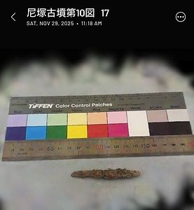 尼塚古墳出土刀子状鉄器第9図17