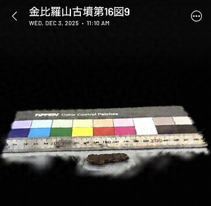 金比羅山古墳出土鉄刀子第16図9
