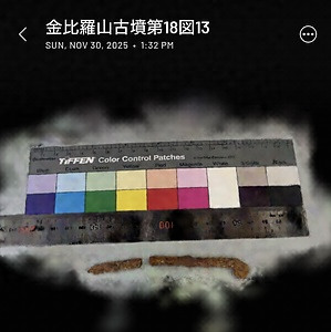 金比羅山古墳出土蕨手刀子第18図13