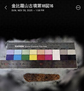 金比羅山古墳出土鉄鎌第18図16