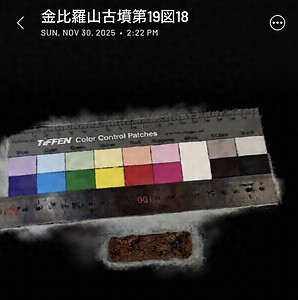 金比羅山古墳出土手鎌第19図18