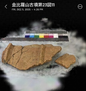 金比羅山古墳出土埴輪棺第23図11