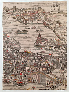 姑蘇石湖倣西湖勝景