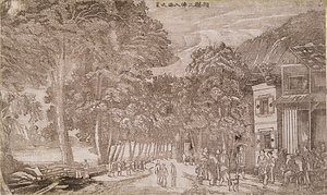 相模三浦入海之景（江戸近国風景シリーズ）