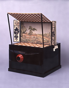 浮絵付き のぞきからくり