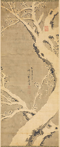雪梅図