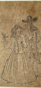 阿蘭陀人男女図