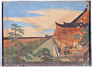 明州津・三十三間堂図