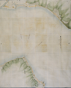 岩屋浦明石近海測量之図