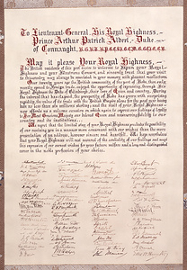 コンノート公来神記念祝辞