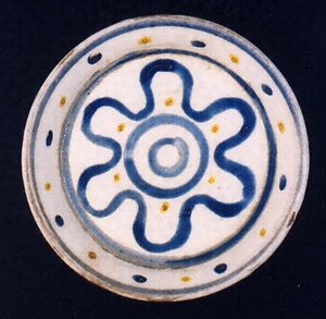 色絵阿蘭陀小皿