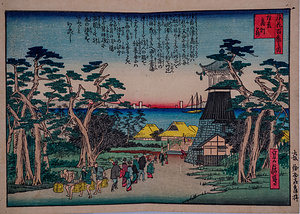 住吉高灯籠（写真浪花百景）