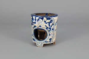 染付異国風景図焜炉