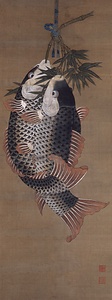 双鯉図