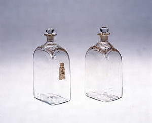 金彩角形ガラス瓶