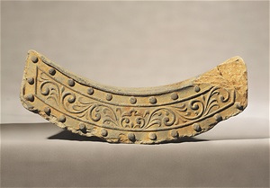 均正唐草文軒平瓦（伝東大寺西塔跡出土）