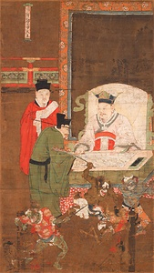 都市王図（十王図のうち）