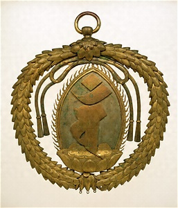 金銅種子華鬘（四）