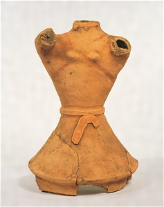 埴輪女子像（胴部）（伝茨城県東海村外宿出土）