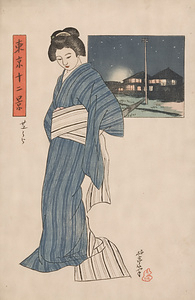 『東京十二景』 芝うら