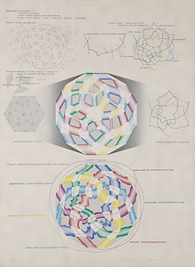 版画集『顔』 1 Process I, II, III, IV