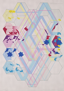 版画集『顔』 5 Process VII-III