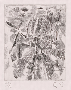 版画集『瑛九・銅版画 SCALE V』 60 雲の花